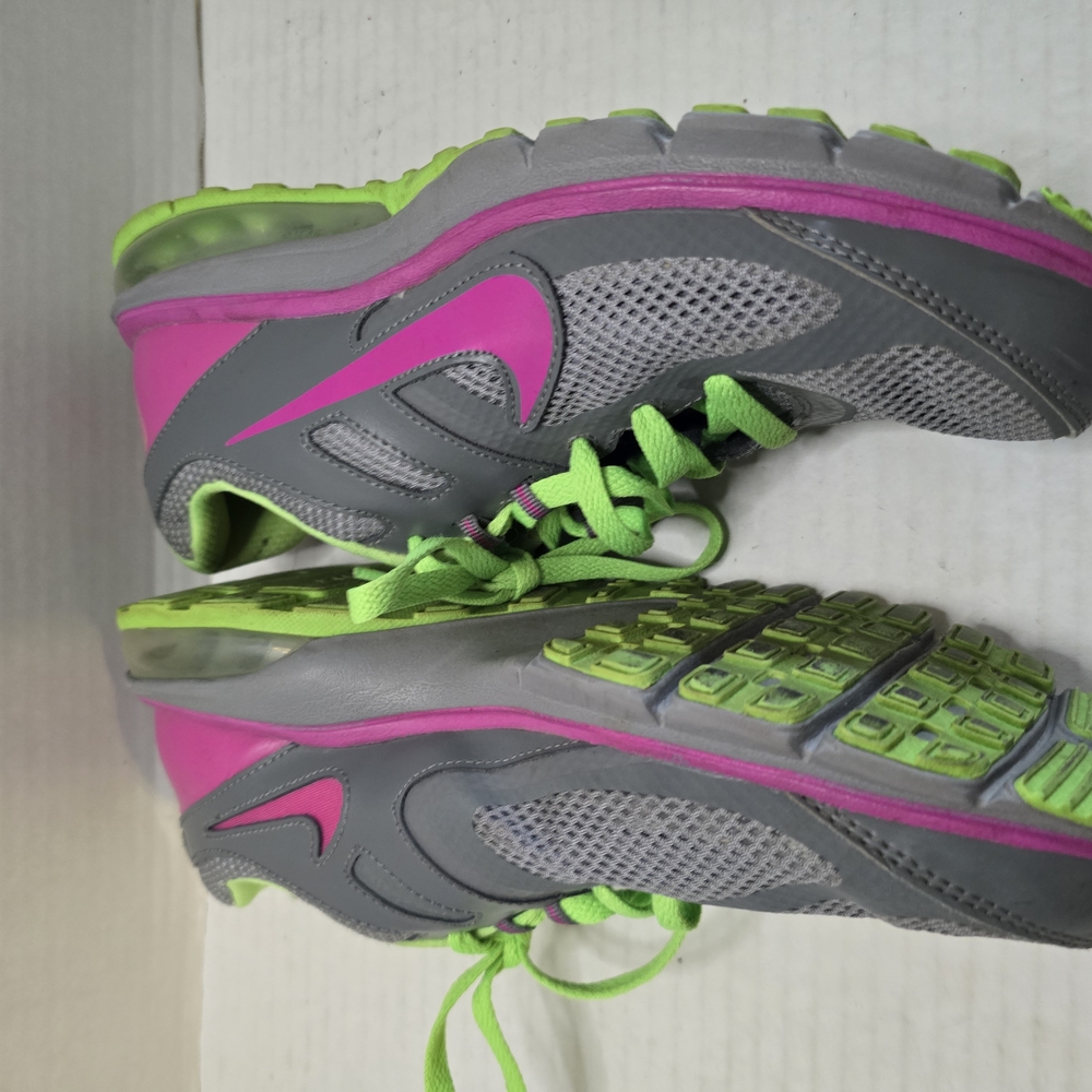 Nike Athletic Shoes Pink and Green with Cushioned Sole